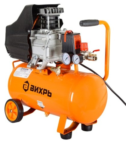 Компрессор поршневой ВИХРЬ КМП-24/230АМ [74/3/11]