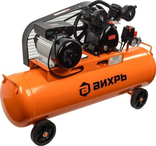 Компрессор поршневой ВИХРЬ КМП-400/100P [74/3/7]