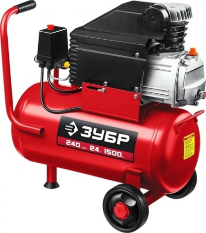 Компрессор поршневой ЗУБР КПМ-240-24