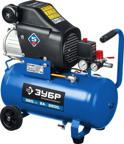 Компрессор поршневой ЗУБР КПМ-320-24 Компрессор поршневой ЗУБР КПМ-320-24