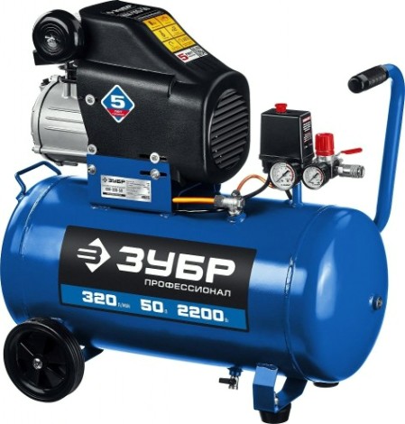 Компрессор поршневой ЗУБР КПМ-320-50 Компрессор поршневой ЗУБР КПМ-320-50