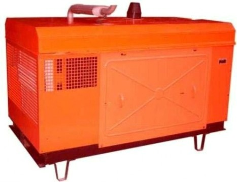 Компрессор винтовой передвижной дизельный ЗИФ ПВ-12/0,7 на раме в кожухе [ЗИФ-ПВ-12/1,0]