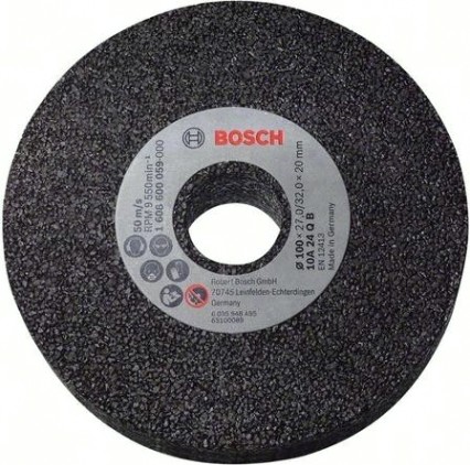 Конический шлифовальный круг BOSCH 125х26х20 мм К20 [1608600068]