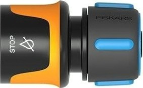 Коннектор FISKARS 1/2"- 5/8” с автостопом 1027079 [1027079]