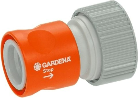 Коннектор GARDENA 3/4" Профи с автостопом 02814-20.000.00 [02814-20.000.00]