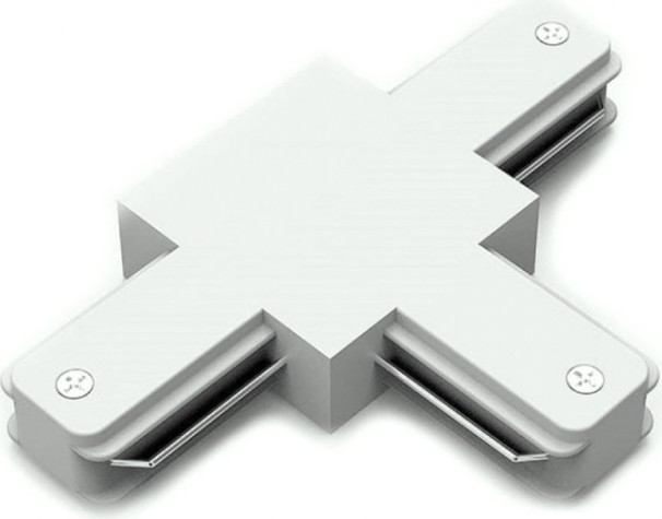 Коннектор GAUSS TR110 для трековых шинопроводов (t) белый