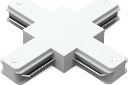 Коннектор GAUSS TR112 для трековых шинопроводов (+) белый Коннектор GAUSS TR112 для трековых шинопроводов (+) белый