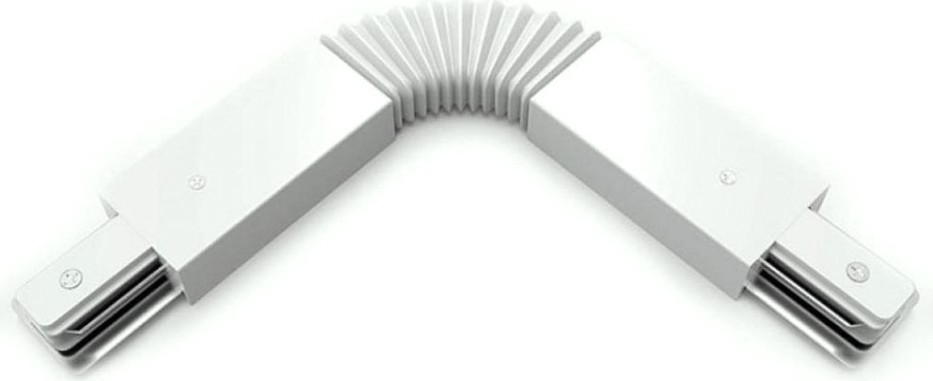 Коннектор GAUSS TR118 для трековых шинопроводов гибкий (i) белый