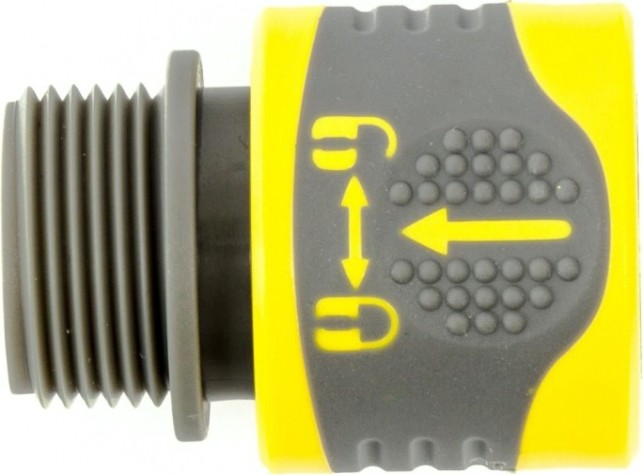 Коннектор PALISAD LUXE 3/4" внешняя резьба, двухкомпонентный 66232 [66232]