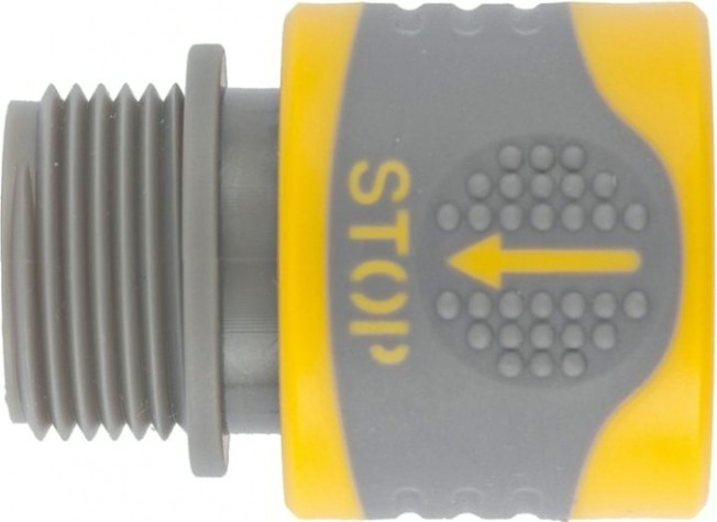 Коннектор PALISAD LUXE 3/4" внешняя резьба с аквастопом 66233 [66233]