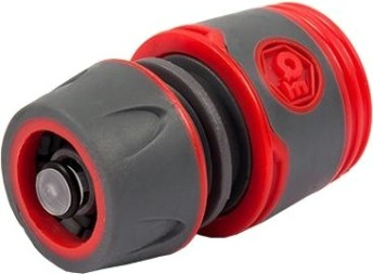 Коннектор QUATTRO ELEMENTI для шланга 1/2", мягкий пластик, аквастоп [646-089]