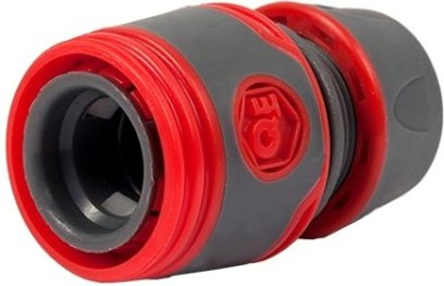 Коннектор QUATTRO ELEMENTI для шланга 1/2", мягкий пластик, аквастоп [646-089]