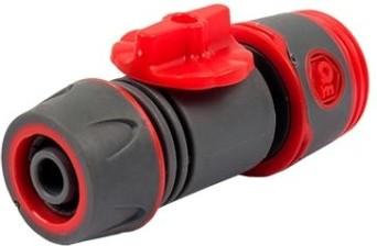 Коннектор QUATTRO ELEMENTI для шланга 1/2", мягкий пластик, с регулировкой [646-119]