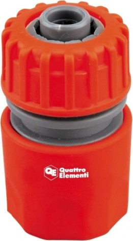 Коннектор QUATTRO ELEMENTI для шланга 1/2", пластик [645-990]