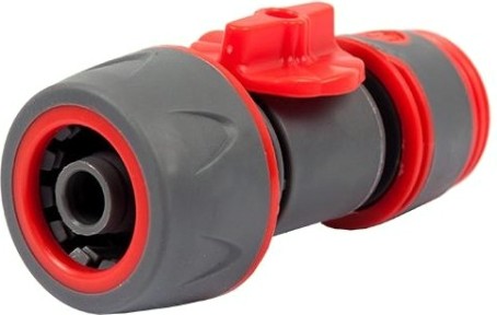 Коннектор QUATTRO ELEMENTI для шланга 3/4", мягкий пластик, с регулировкой [646-126]