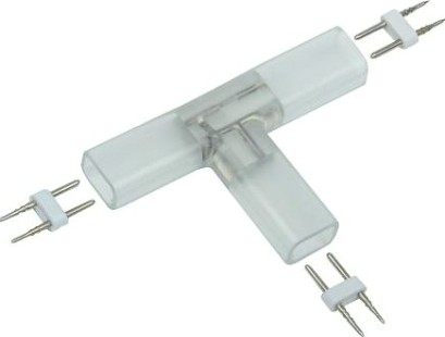 Коннектор Т-образный IEK 12мм MONO разъем-разъем-разъем (5 шт) [LSCON12-MONO-222-05]