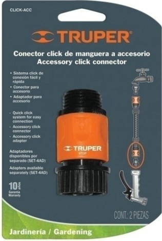 Коннектор TRUPER CLICK-GR 3/4" 12724 [12724]