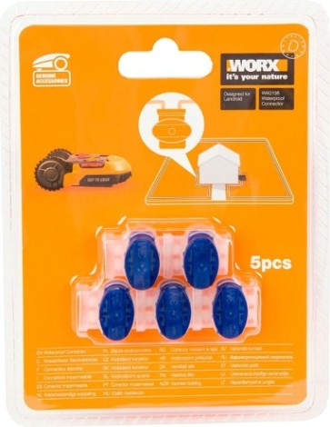 Коннекторы для ограничительных проводов Worx Landroid WA0198 5шт. [WA0198]