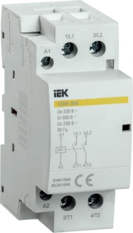 Контактор IEK КМ40-20М AC модульный [MKK11-40-20]
