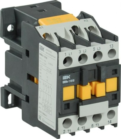 Контактор IEK КМИе-11810 18А 230В/АС3 1НО [KKME11-018-230-10]