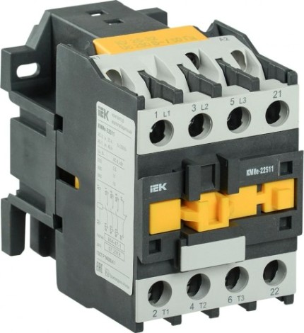 Контактор IEK КМИе-22510 25А 230В/АС3 1НО [KKME21-025-230-10]