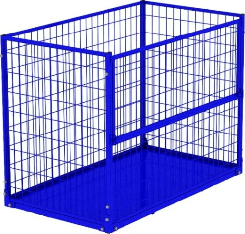 Контейнер сетчатый без крышки Rusklad КСМ-6 800х1200х920 мм (без колес) [КСМ 6 б/к]