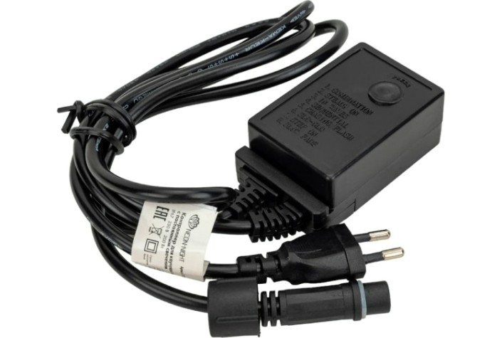 Контроллер для уличных гирлянд Neon-Night 217-201 (сеть и твинкл)