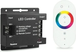 Контроллер GAUSS 201 013 288 для rgb 288w 24а с сенсорным пультом управления цв [201013288]