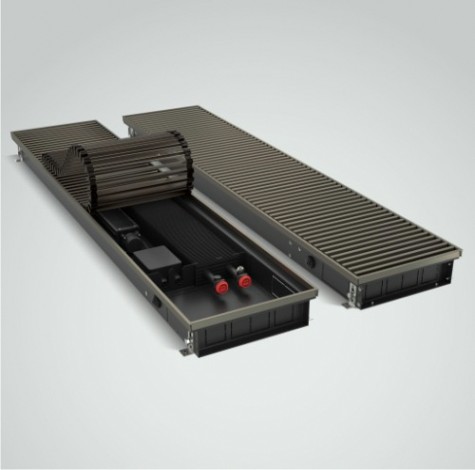 Конвектор внутрипольный ROYAL THERMO ATRIUM TURBO-80/250/2200-DG-U-AU-24 без блока упр. [НС-1588628]