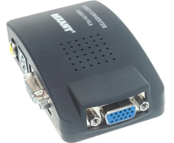 Конвертер REXANT 17-6932 BNC/RCA + S-video на VGA