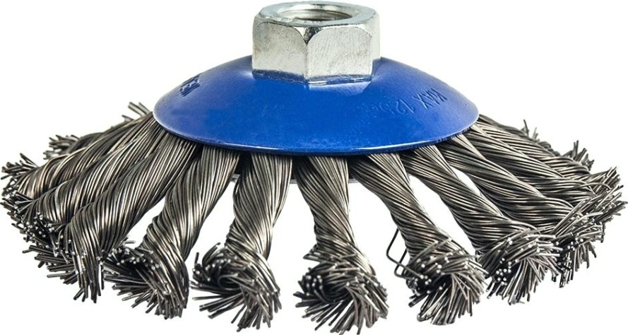 Кордщетка радиальная витая для УШМ ПРАКТИКА 125мм; М14 032-508 [032-508]