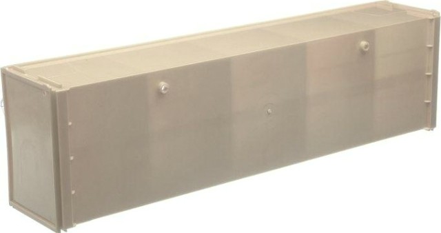 Короб откидной СТЕЛЛА-ТЕХНИК 600х140х168мм, 5 ячеек, бежевый, прозрачный [F-600-5-B]