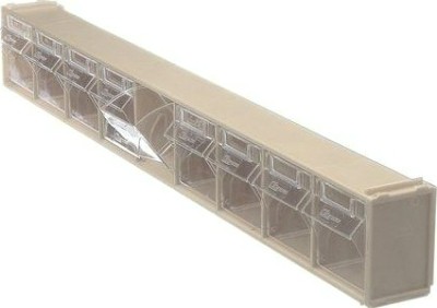 Короб откидной СТЕЛЛА-ТЕХНИК 600х68х78мм, 9 ячеек, бежевый, прозрачный [F-600-9-B]