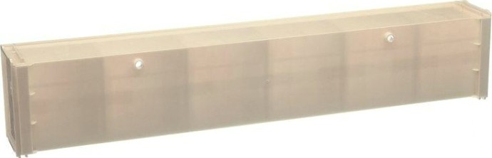 Короб откидной СТЕЛЛА-ТЕХНИК 600х96х112мм, 6 ячеек, бежевый, прозрачный [F-600-6-B]