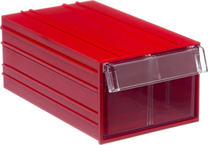 Короб откидной СТЕЛЛА-ТЕХНИК С-2-красный-прозрачный 140х250х100 мм Короб откидной СТЕЛЛА-ТЕХНИК С-2-красный-прозрачный 140х250х100 мм