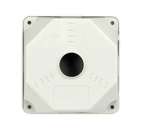 Коробка монтажная REXANT 28-4001 для камер видеонаблюдения 130х130х50 мм, IP66