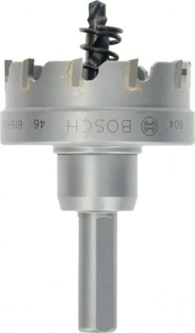 Коронка биметаллическая BOSCH Precision for Sheet Metal твердосплав 46 мм с напайками [2608594149]