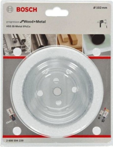 Коронка биметаллическая BOSCH PROGRESSOR 102 мм bim mm, new [2608594239]