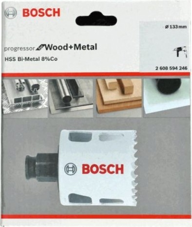 Коронка биметаллическая BOSCH PROGRESSOR 133 мм new [2608594246]
