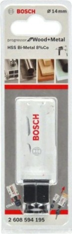 Коронка биметаллическая BOSCH PROGRESSOR 14 мм bim mm new [2608594195]