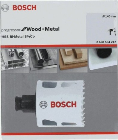 Коронка биметаллическая BOSCH PROGRESSOR 177 мм bim new [2608594250]