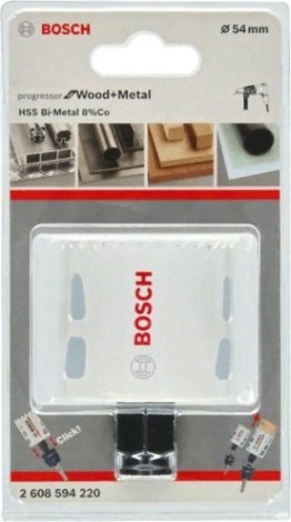 Коронка биметаллическая BOSCH PROGRESSOR 54 мм bim mm, new [2608594220]