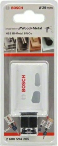 Коронка биметаллическая BOSCH PROGRESSOR for Wood&Metal 29 мм [2608594205]