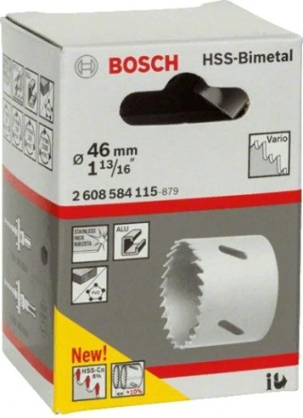 Коронка биметаллическая BOSCH STANDARD CO8% 46 ММ [2608584115]