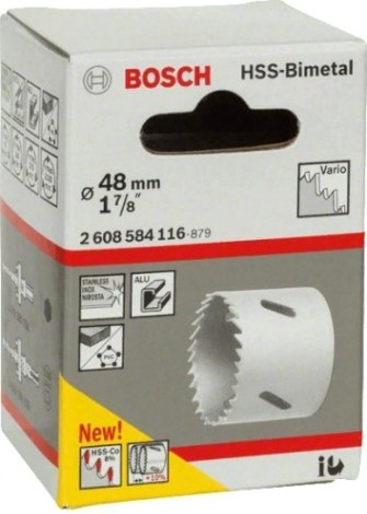 Коронка биметаллическая BOSCH STANDARD CO8% 48 ММ [2608584116]