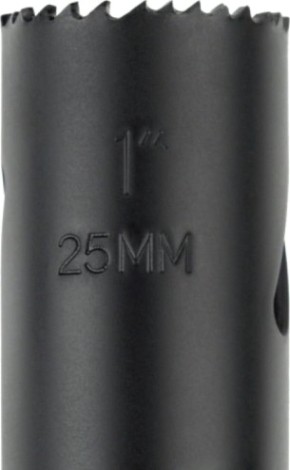 Коронка биметаллическая D.BOR COBALT-ST 25 мм (m42) мелкий зуб [D-HS-BIM-ST-38-025]