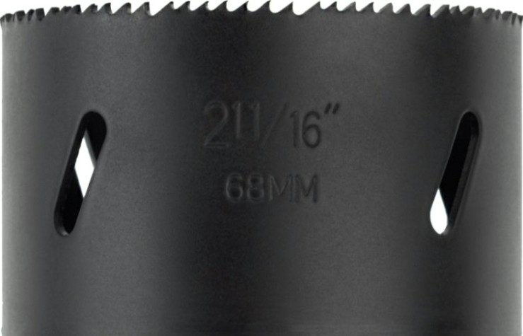 Коронка биметаллическая D.BOR COBALT-ST 68 мм (m42) мелкий зуб [D-HS-BIM-ST-38-068]