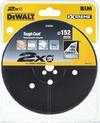 Коронка биметаллическая DeWALT COBALT 152 мм DT8252L-QZ [DT8252L-QZ]