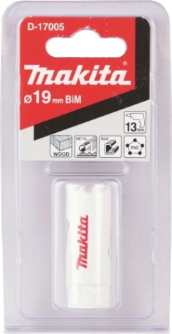 Коронка биметаллическая MAKITA D-17005 19мм Коронка биметаллическая MAKITA D-17005 19мм