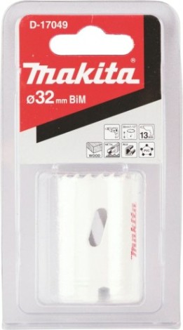 Коронка биметаллическая MAKITA D-17049 32мм Коронка биметаллическая MAKITA D-17049 32мм